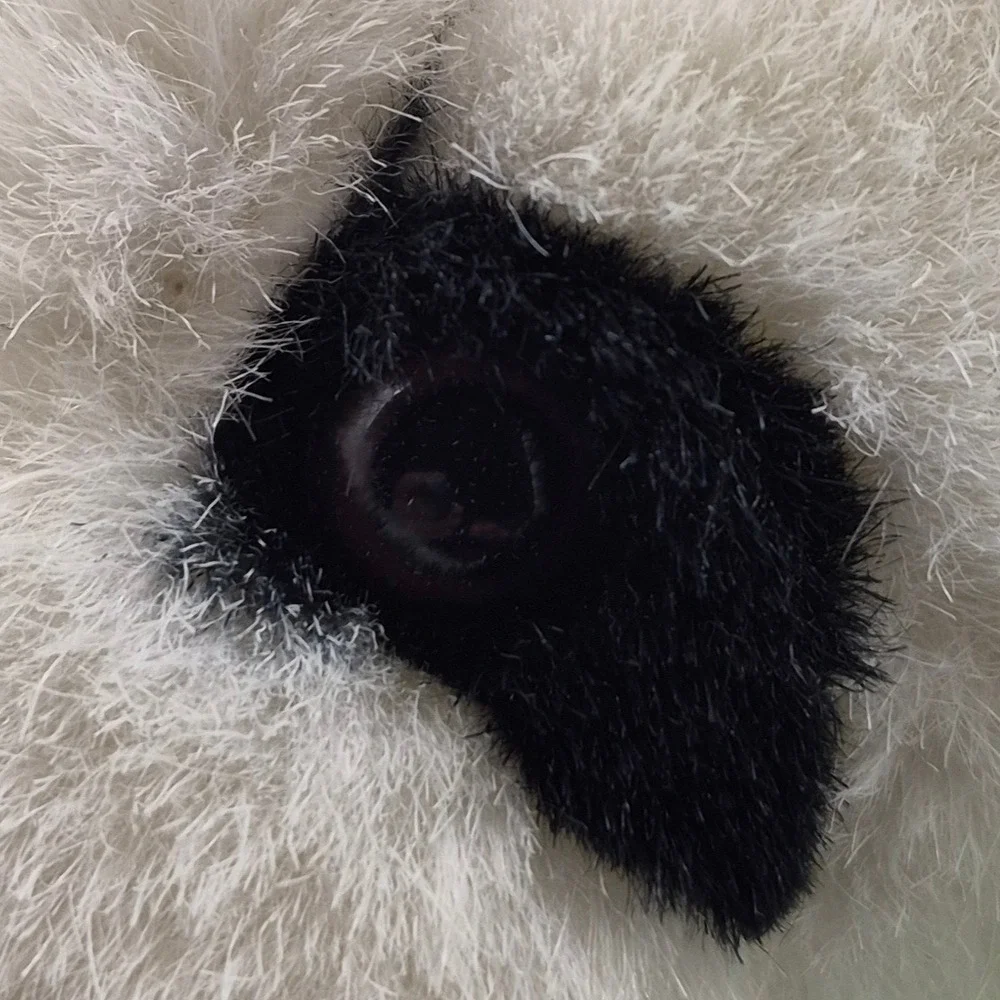 Chosun Vintage Dalmatian Puppy Plush Spotted Dog‎ White Black Kay-Bee Tag 62250